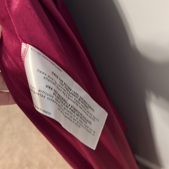 ❗️FINAL❗️ 🆕 DRESS THE POPULATION Magenta KRISTA Dress/Gown 🔴🔴 - Picture 5 of 8